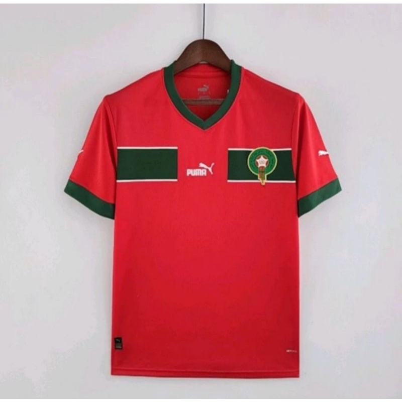 Jual Jersey Maroco Home Timnas World Cup Marocco Go Grade Ori