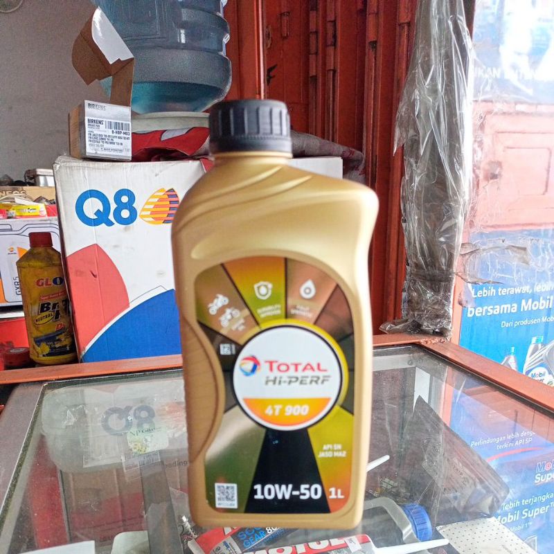 Jual Oli Mesin Motor Total Hi Perf Racing W Botol Liter Fully