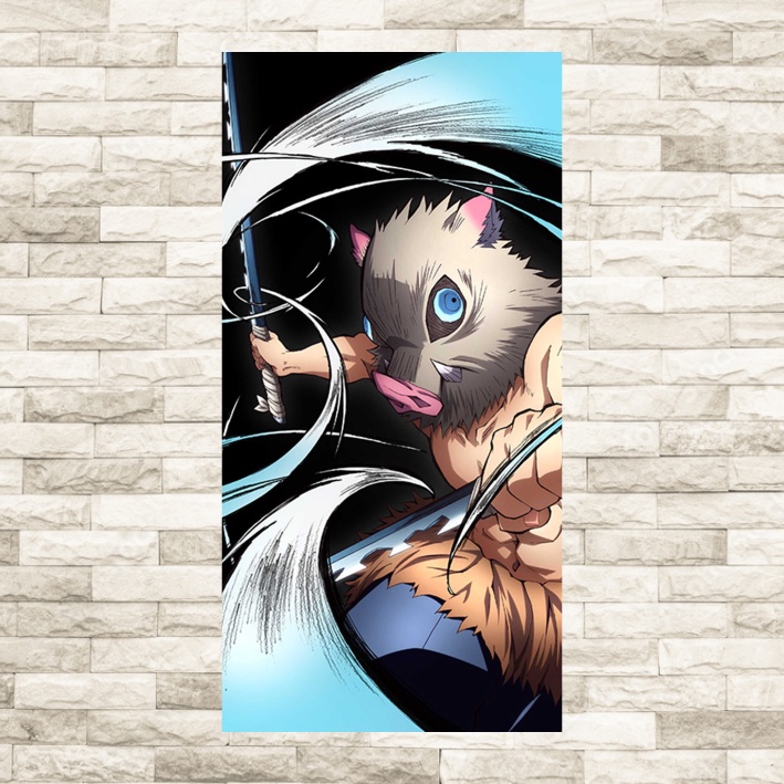 Jual Poster Anime Kimetsu No Yaiba Demon Slayer Hiasan Dinding