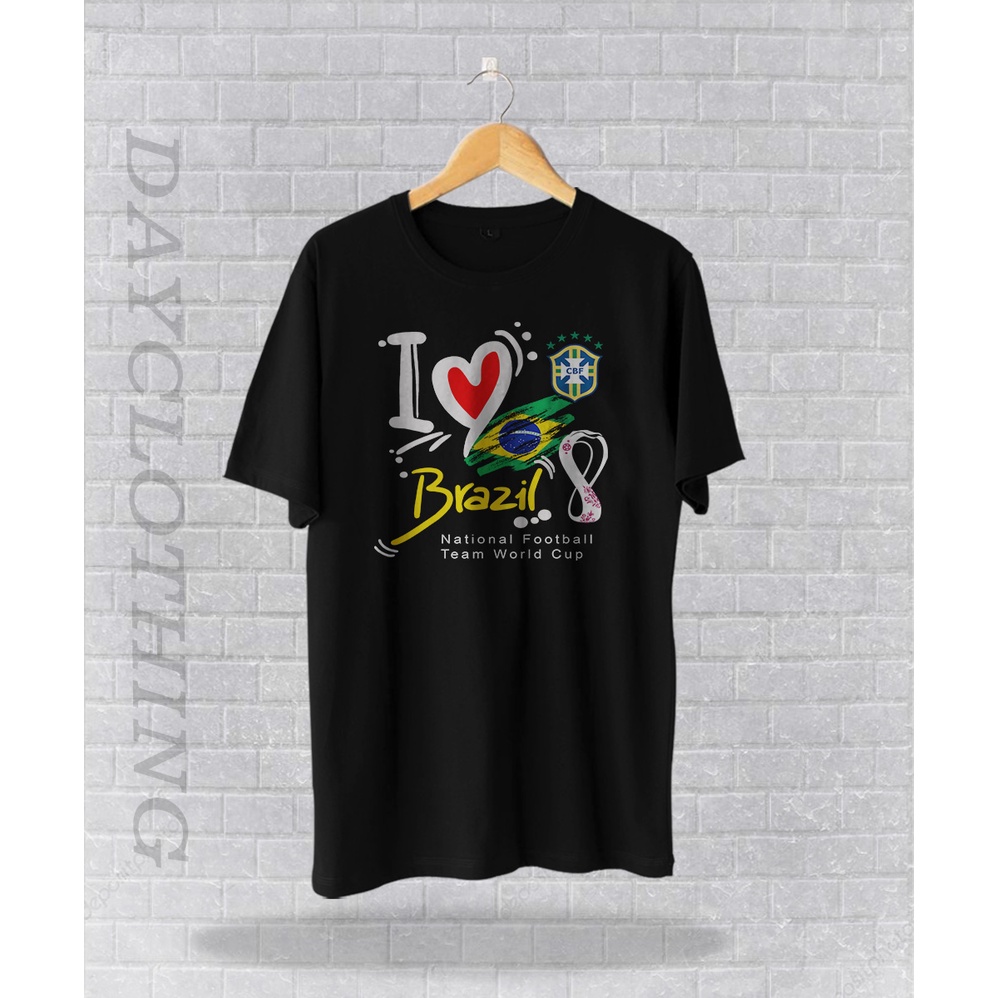 Jual Kaos Pria Wanita Brazil National Football Team World Cup Fifa