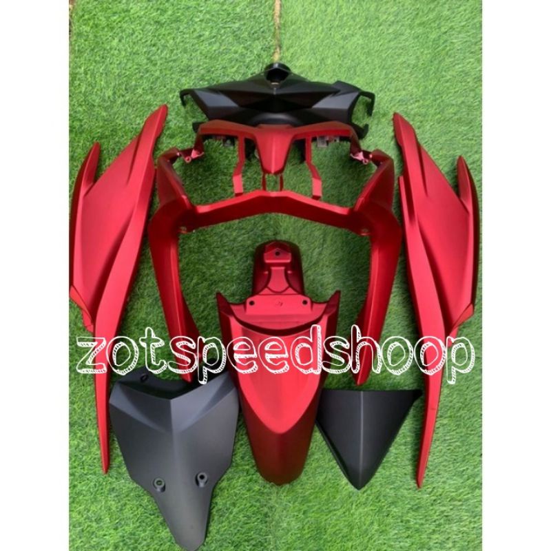 Jual Full Body Halus Honda Vario 125 Old Merah Dof Tahun 2013 Shopee