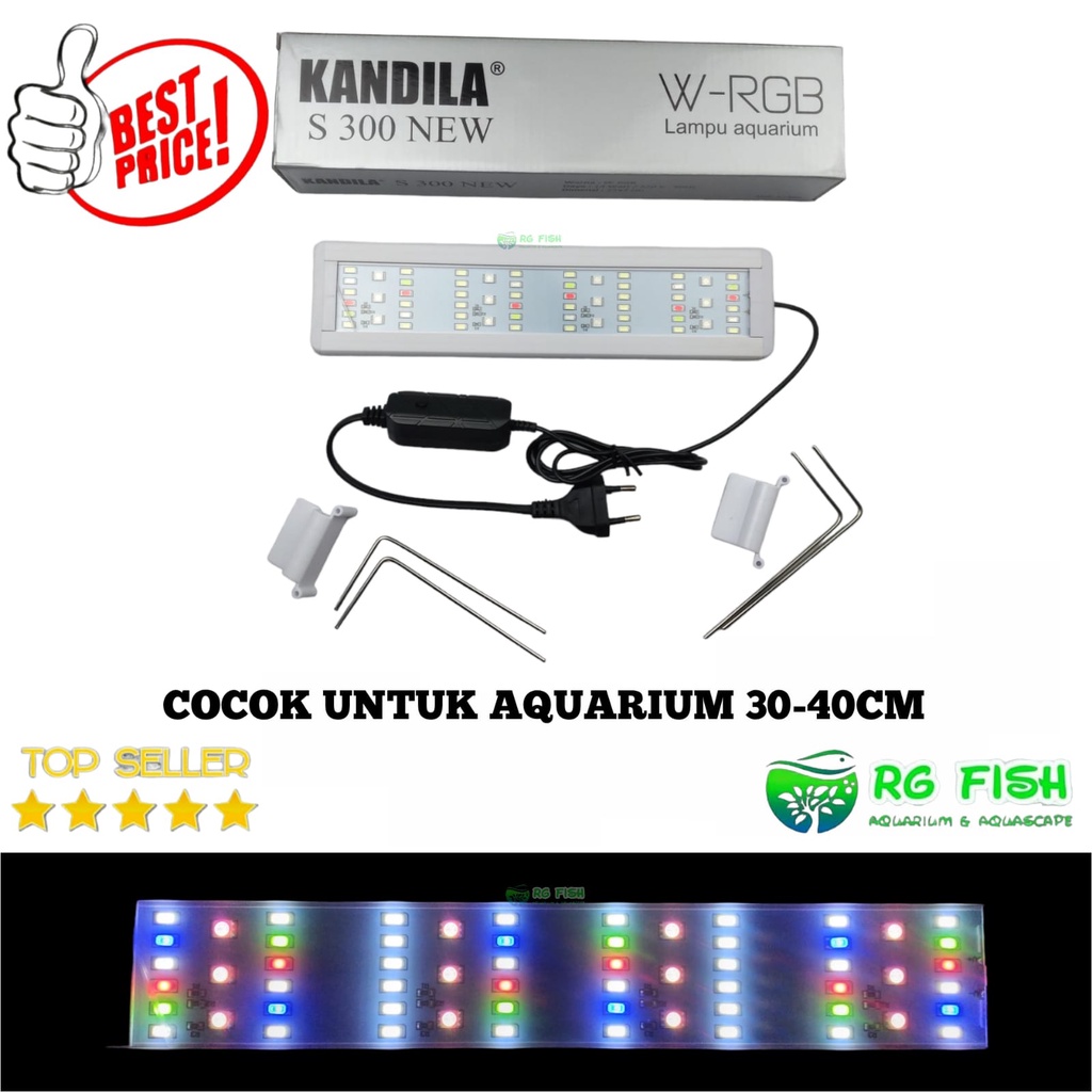 Jual Lampu Led Aquarium Aquascape Kandila S Series S Tank Cm