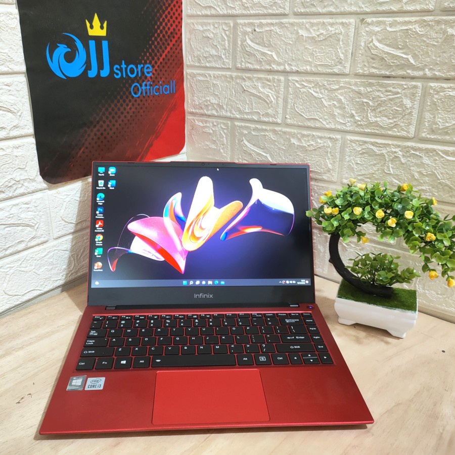 Jual Infinix Inbook X1 Corei3 1005G1 Ram8 SSD 256 UHD Graphics Merah