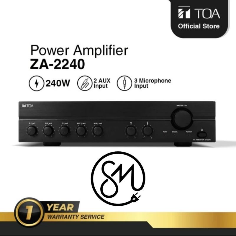 Jual Mixer Amplifier Toa Za Original W Watt Za Ampli