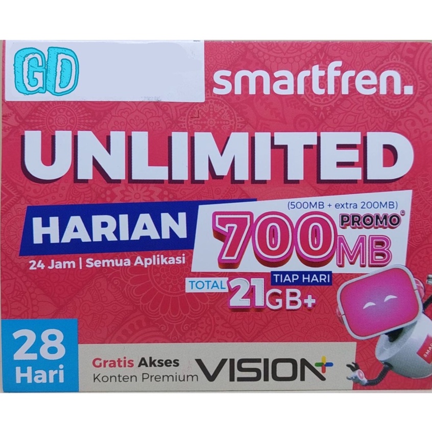 Jual Perdana Smartfren Unlimited Lite Mb Hari Segel Shopee