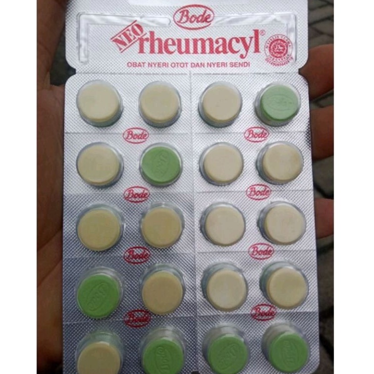 Jual NEO RHEUMACYL OBAT NYERI SENDI DAN NYERI OTOT ISI 20 TABLET