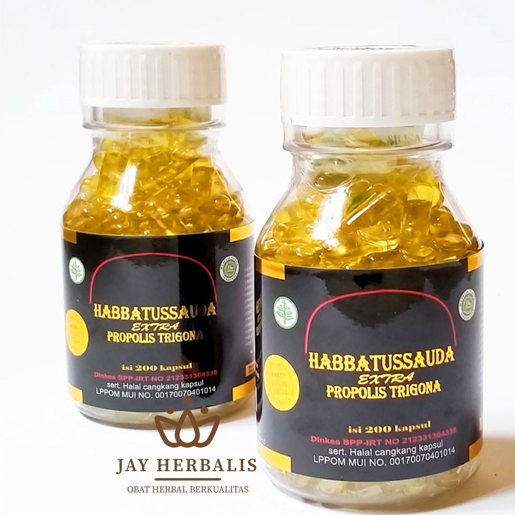 Jual Habbatussauda Extra Propolis Trigona Kapsul Shopee Indonesia