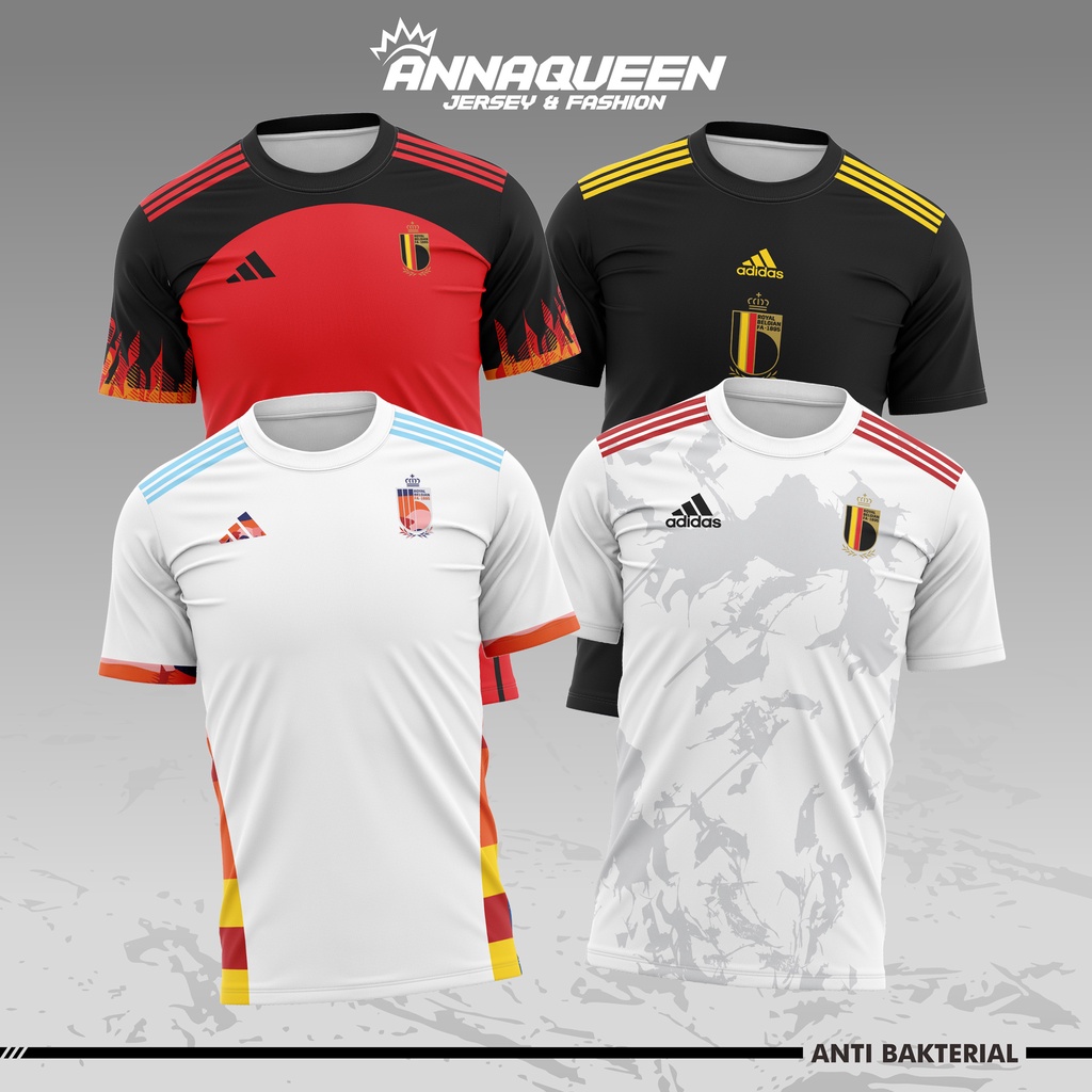 Jual Jersey Baju Kaos Timnas Belgia Jersey Piala Dunia Qatar