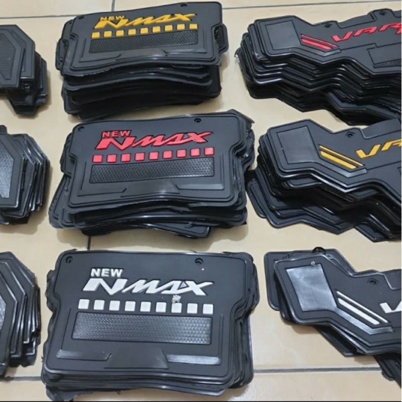 Jual Mudflap Karet Kolong Penahan Lumpur NEW NMAX 2020 2023 Putih