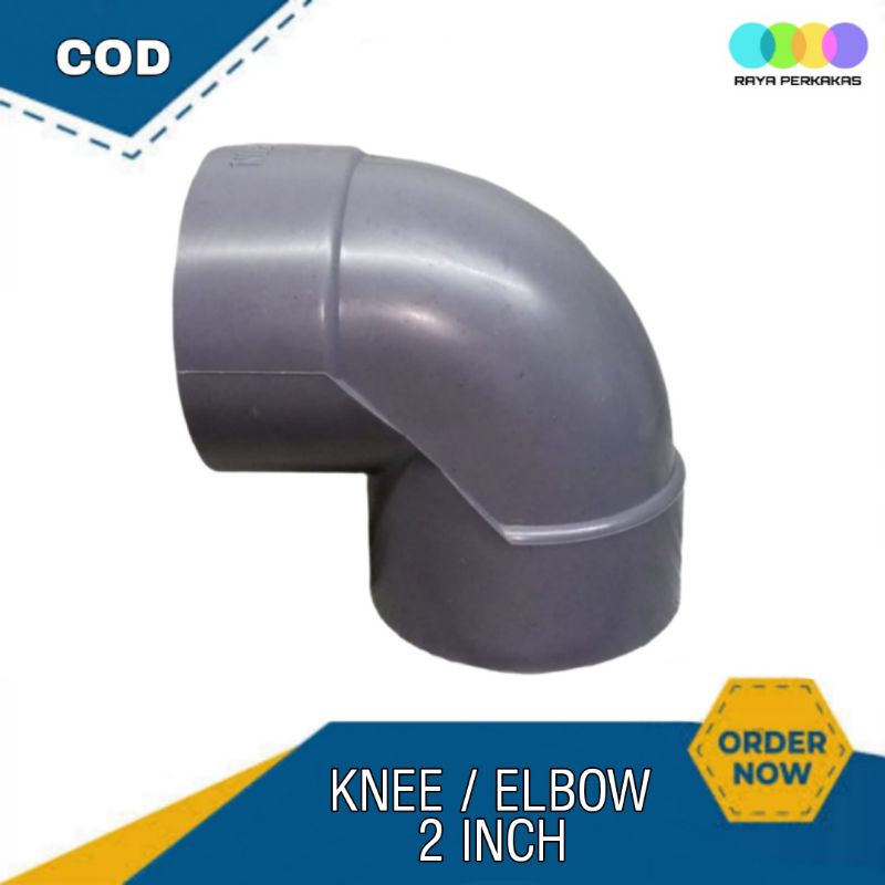 Jual Knee Keni L Elbow Pvc Aw Sambungan Pipa Fitting Inchi Tabal