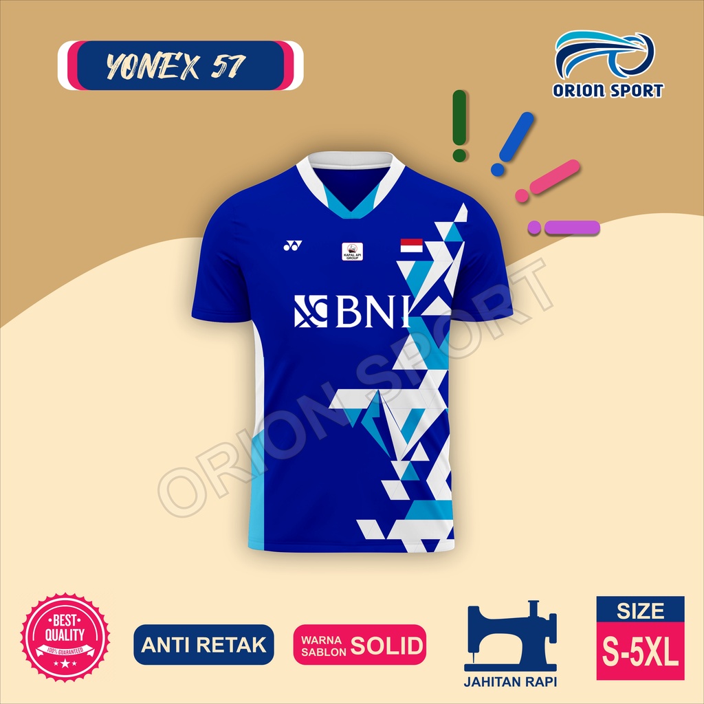 Jual Jersey Badminton Yonex Fajar Rian Full Print Shopee Indonesia