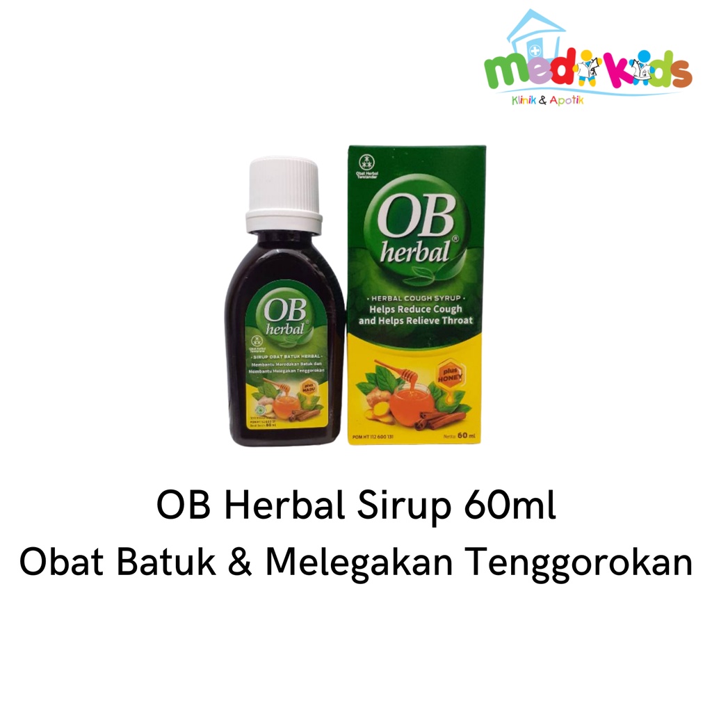 Jual OBHerbal OB Herbal Sirup Plus Madu 60ml Obat Batuk Shopee