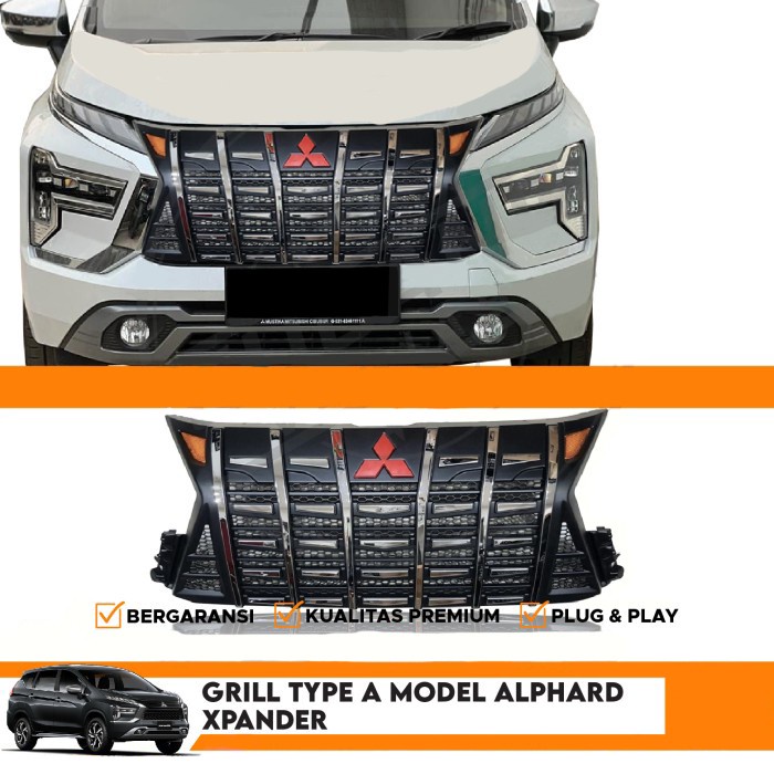 Jual Grill Mobil Xpander Model Alphard Type A Shopee Indonesia