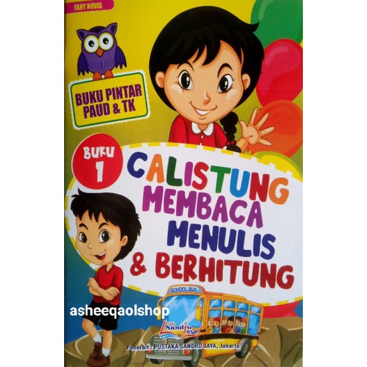 Jual Buku Pintar Paud Tk Calistung Membaca Menulis Berhitung Buku