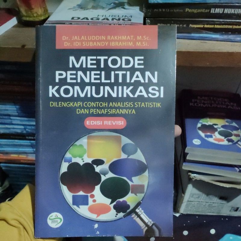 Jual Metode Penelitian Komunikasi Buku Metode Penelitian Komunikasi