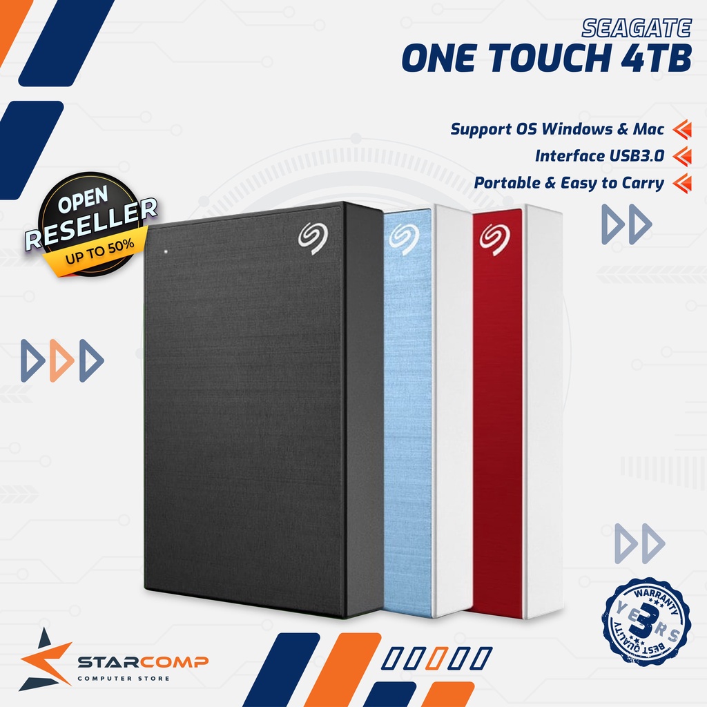 Jual Seagate One Touch Hardisk Eksternal Tb Usb Shopee Indonesia