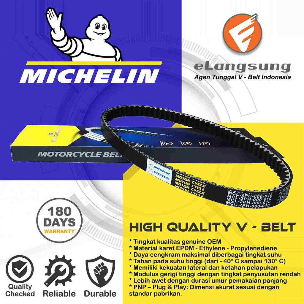 Jual Michelin Van Belt Mio M3 Z Freego Gear Mio GT Fino Xride 125 2PH