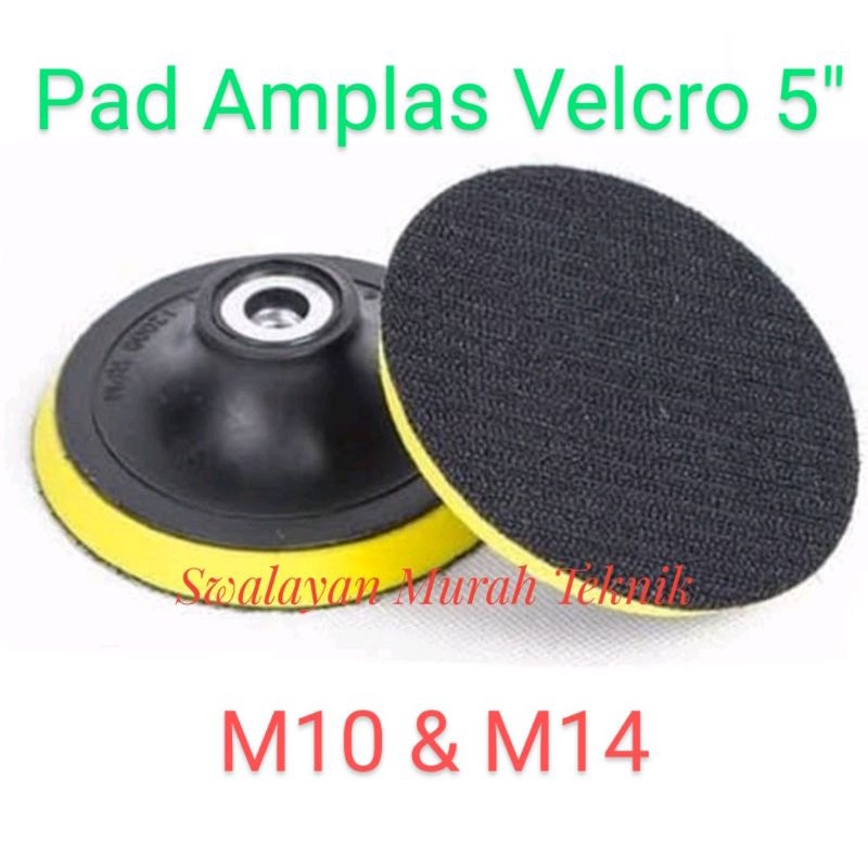 Jual Rubber Pad Tatakan Amplas Poles Velcro Hdt Mm M Gerinda