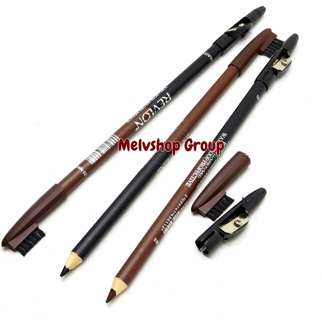 Jual PENSIL ALIS 2IN1 PENSIL ALIS DUA WARNA Drawing Eyebrow Pencil