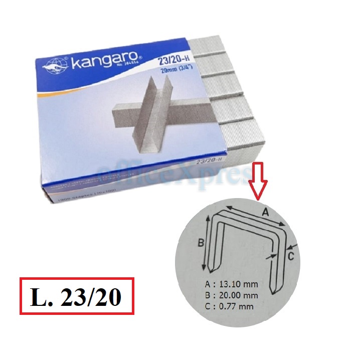 Jual Less Efort Heavy Duty Isi Staples Jilid Jepretan Stapels