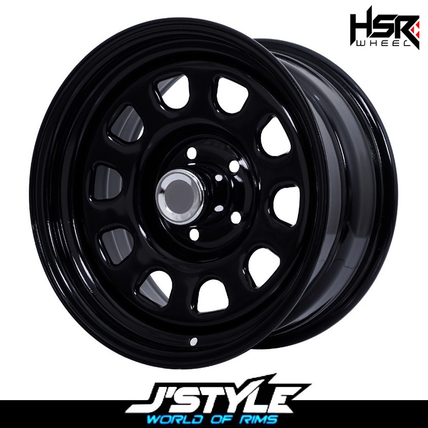 Jual Velg Besi Hsr Ring X Pcd X Et Black Mokupo Shopee