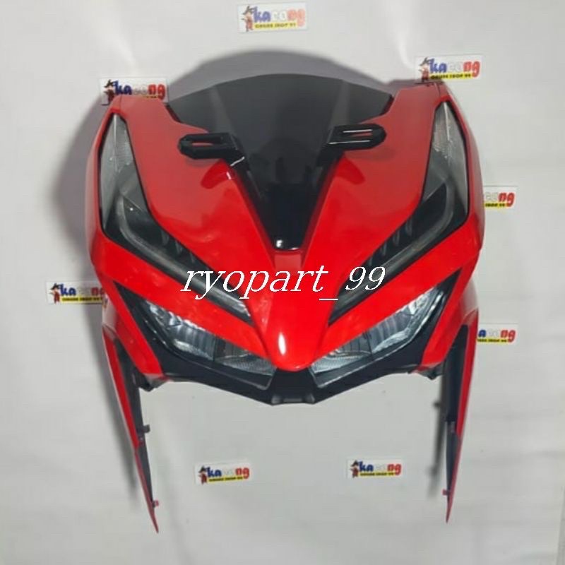 Jual Cover Body Depan Set Reflektor Lampu All New Honda Vario 125 150