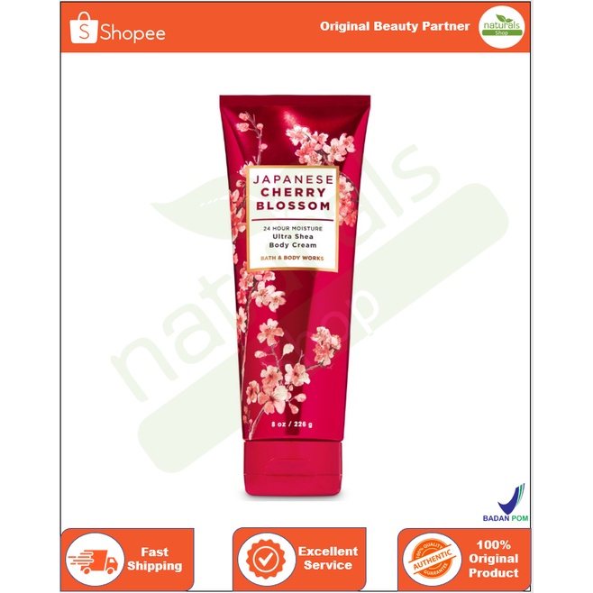 Jual BBW Bath And Body Works JAPANESE CHERRY BLOSSOM Body Lotion 236 Ml