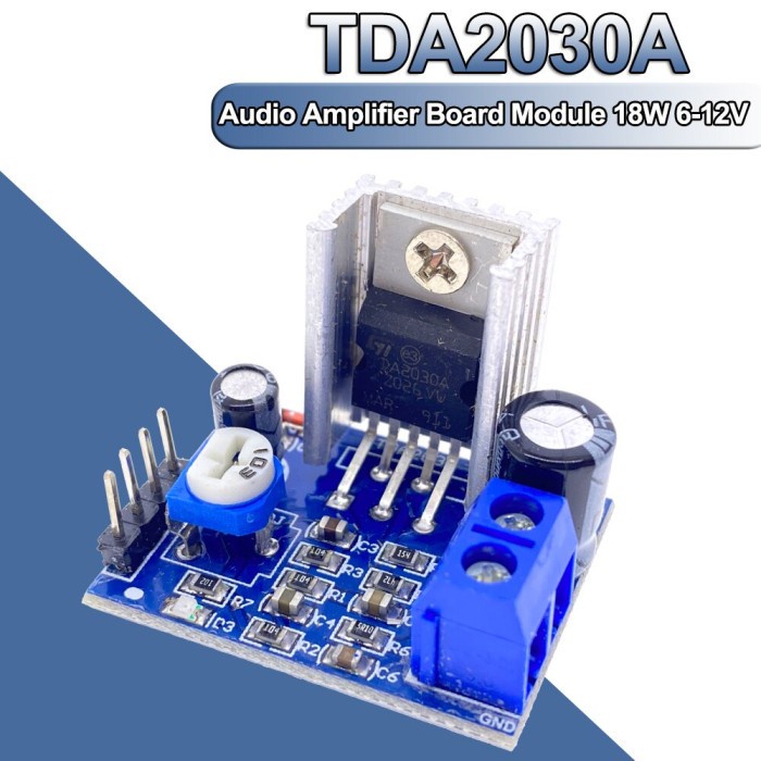 Jual Modul TDA2030A TDA 2030 Mono Audio Amplifier Board 18 Watt Max