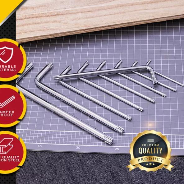 Jual Deli Hex Key Sets Kunci L Set 2 Bentuk Panjang 9Pcs Perkakas