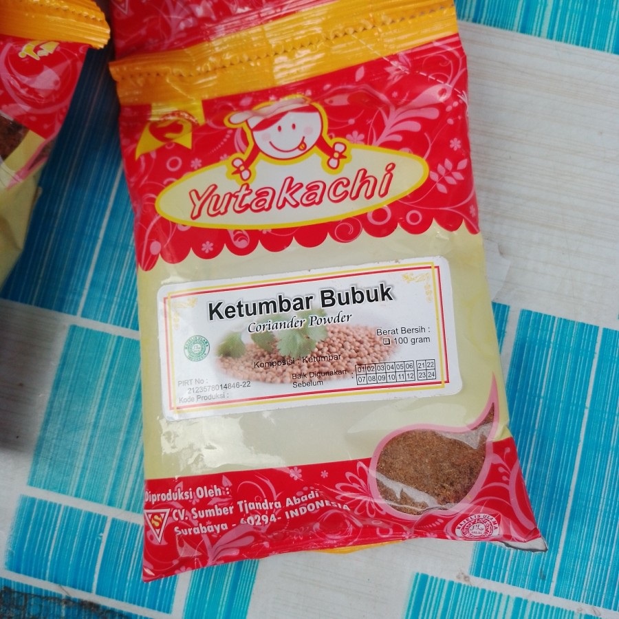 Jual Ketumbar Bubuk YUTAKACHI 100 Gram Shopee Indonesia