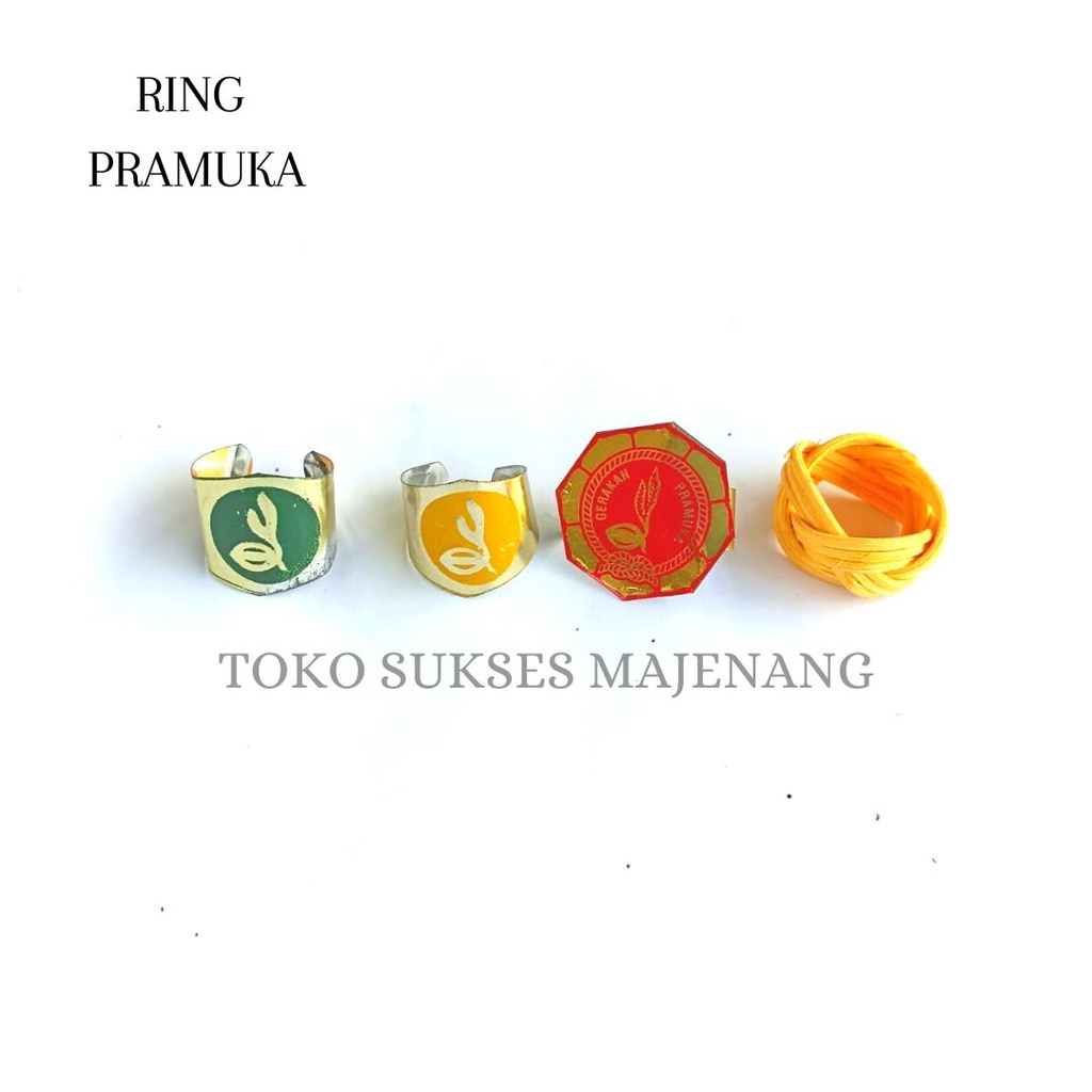 Jual Kolong Hasduk Pramuka Ring Hasduk Seng Kolong Ring Cincin