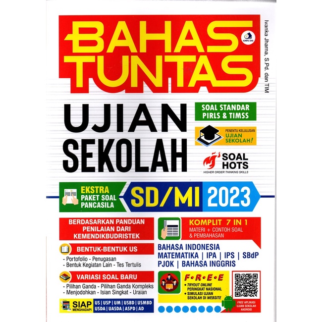 Jual Buku Bahas Tuntas Ujian Sekolah Sd Mi 2023 Original Shopee