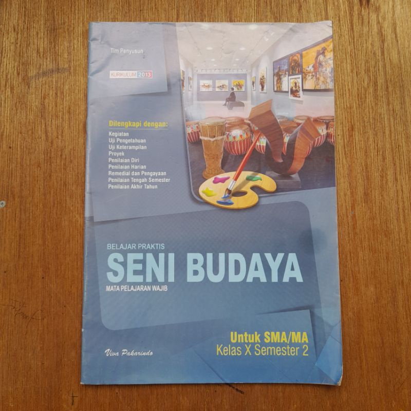 Jual Buku Belajar Praktis Seni Budaya Sma Ma Kelas Semester