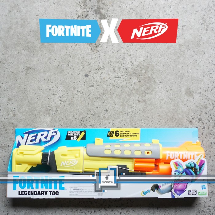 Jual NERF Fortnite LEGENDARY TAC Blaster Nerf Fortnite Sniper Shopee