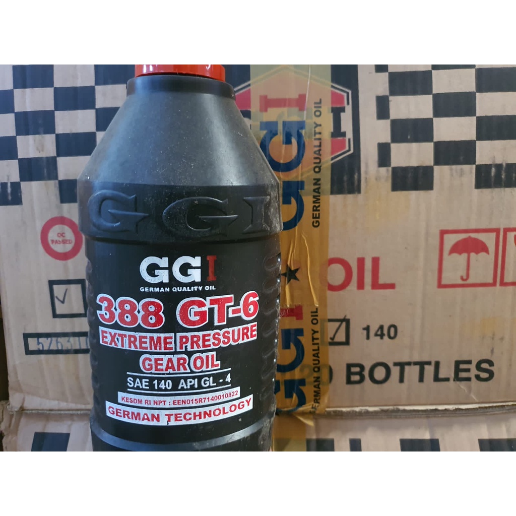 Jual OLI GARDAN GGI GEAR TRANSMISI MANUAL SAE 90 DAN SAE 140 1 LITER