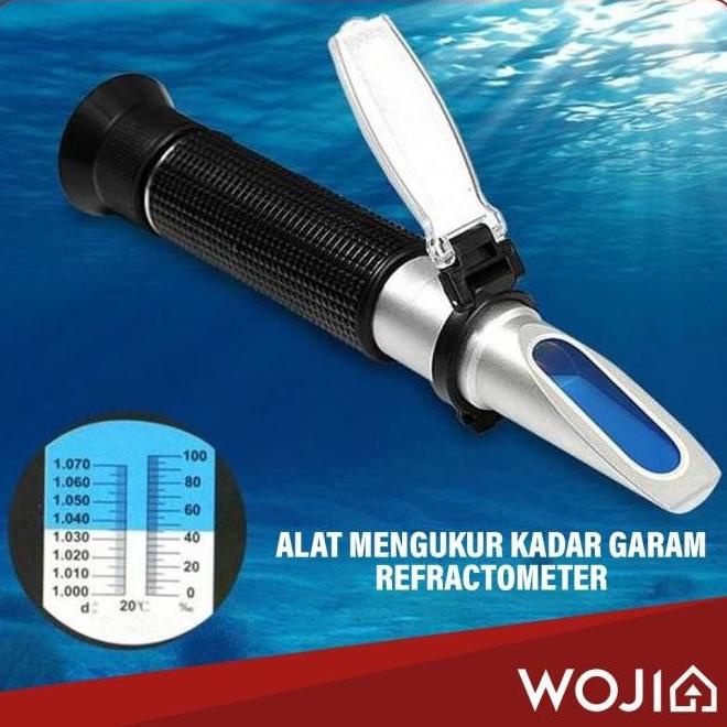 Jual Refractometer Salinity Meter Alat Ukur Kadar Garam Air