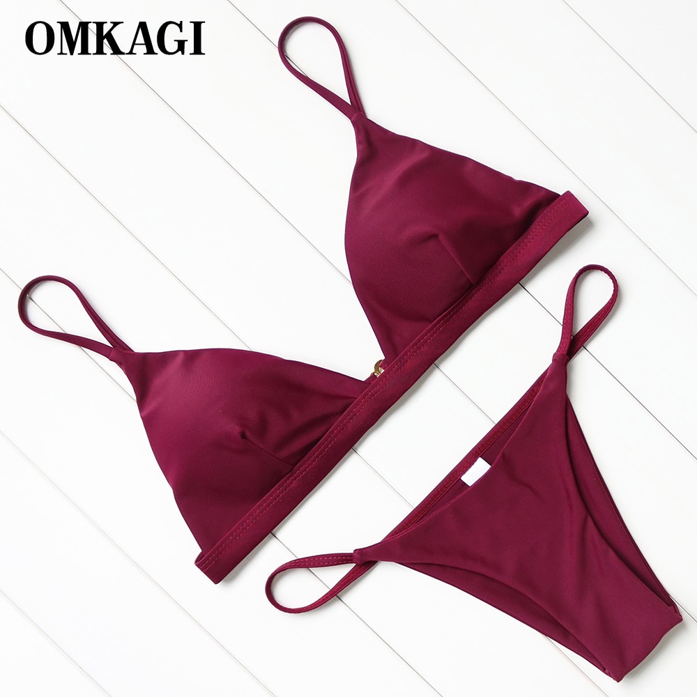 Jual PREORDER OMKAGI Sexy Bikini 2022 Swimsuit Swimwear Women Biquini