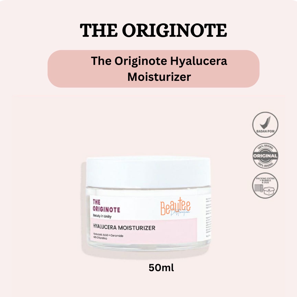 Jual The Originote Hyalucera Moisturizer Gel Ml Pelembab Wajah