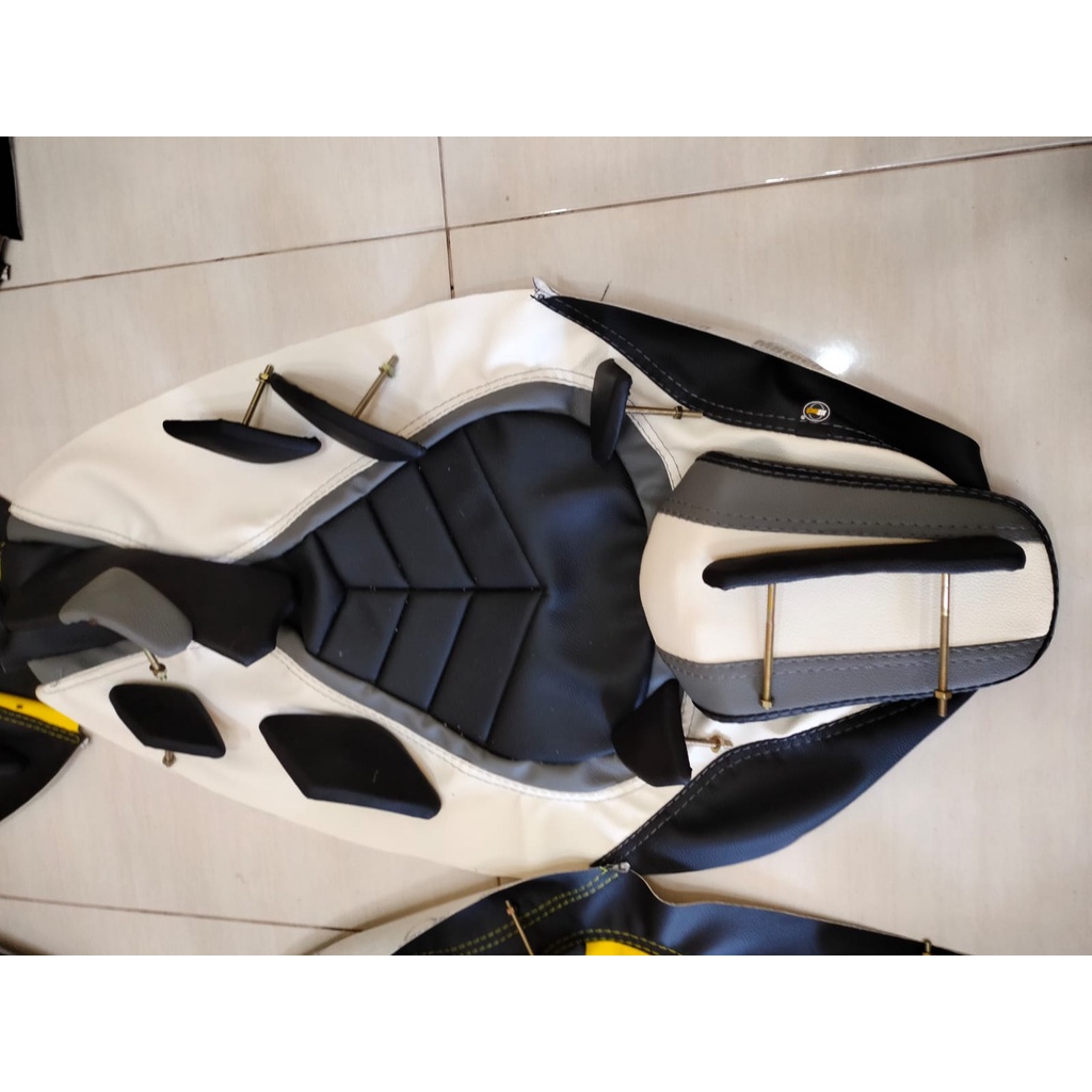 Jual Sarung Jok Custom Modifikasi Vario 150 Kulit Jok Vario 160 Mbtech