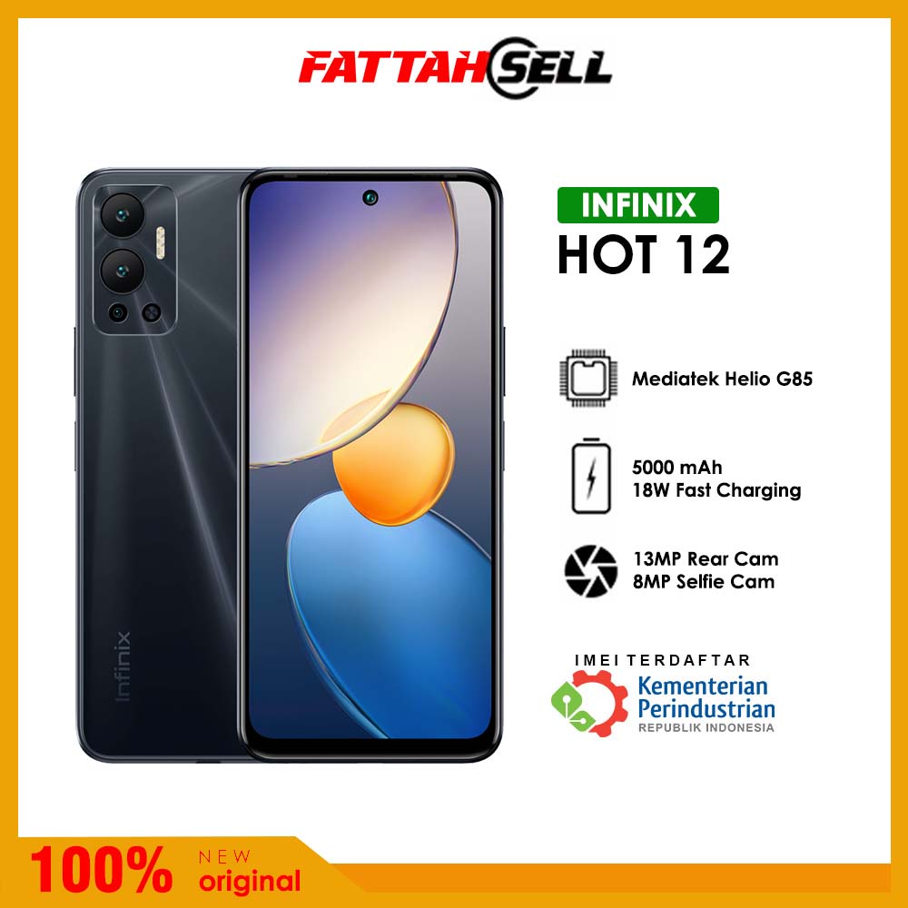 Jual INFINIX HOT 12 6 128GB GARANSI RESMI Shopee Indonesia