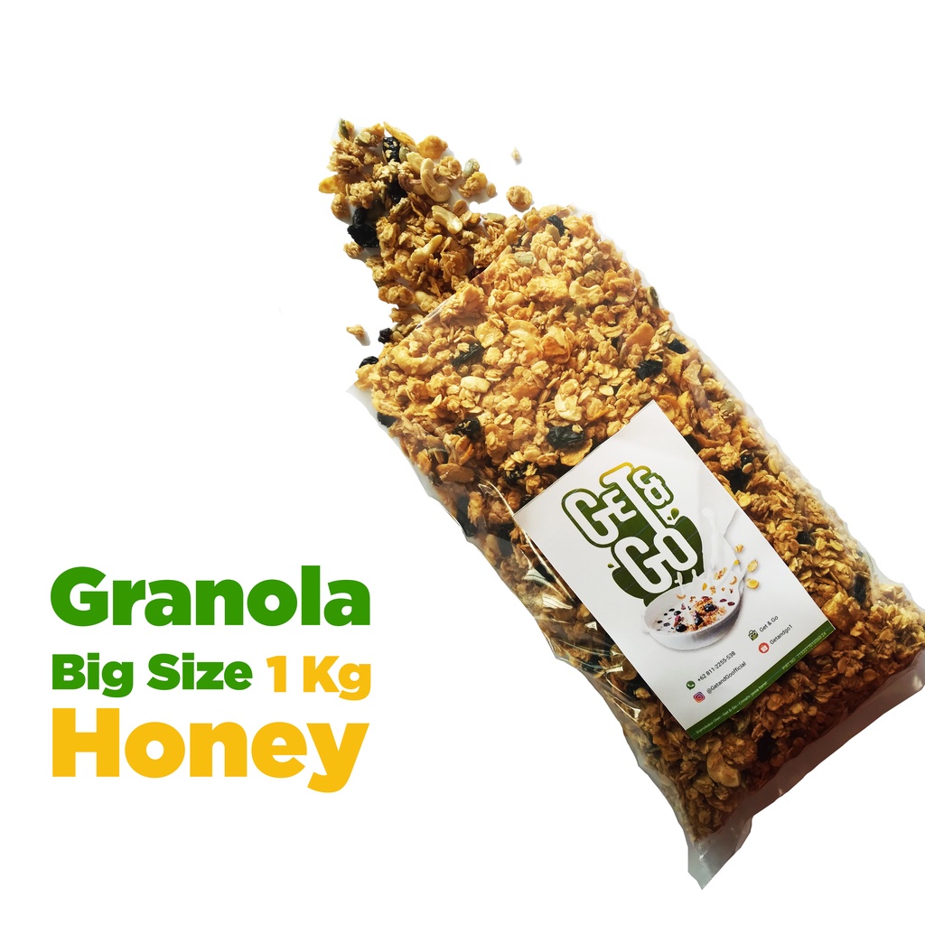 Jual Get And Go Granola Honey Kg Granola Madu Granola Kg Honey