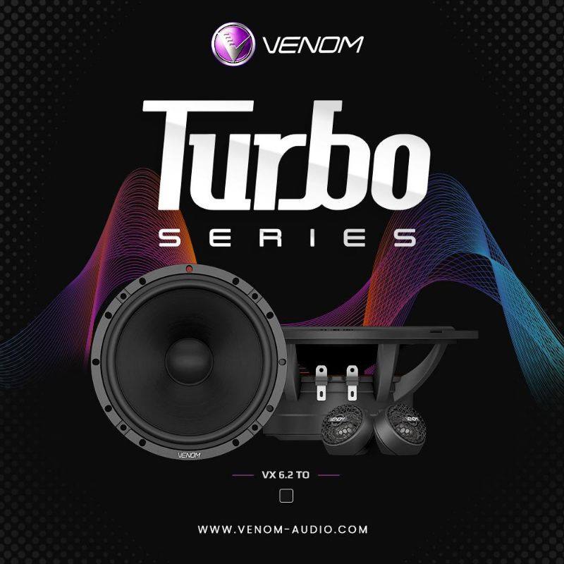 Jual Speaker Venom VX6 2TO Split 2 Way 6 5 Inchi Venom Turbo Series