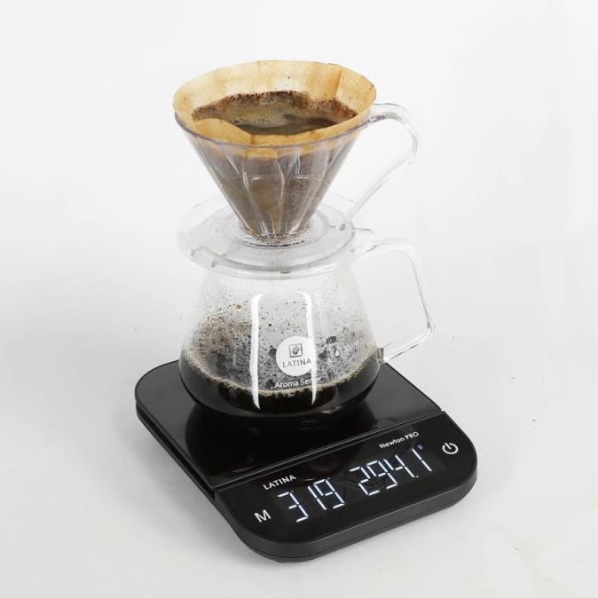 Jual Latina Newton PRO Coffee Drip Scale Timer Timbangan Seduh Kopi