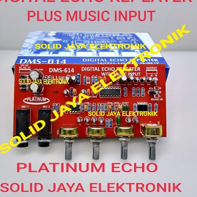 Jual Serbu Kejutan KIT DIGITAL ECHO REPEATER PLUS MUSIC INPUT DMS 614