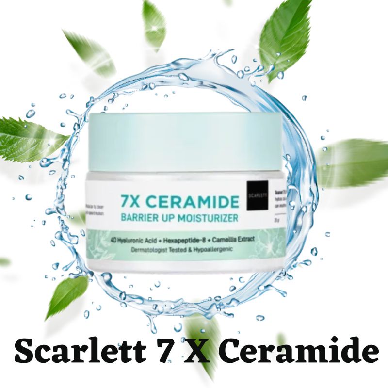 Jual Scarlett Scarlet Whitening 7 X Ceramide Moisturizer 20 G Original