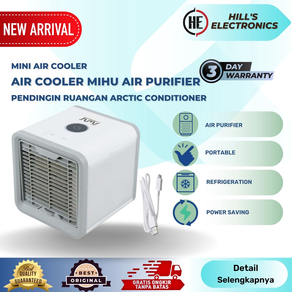 Jual AC Mini Portable Air Cooler Mihu Pendingin Ruangan Arctic