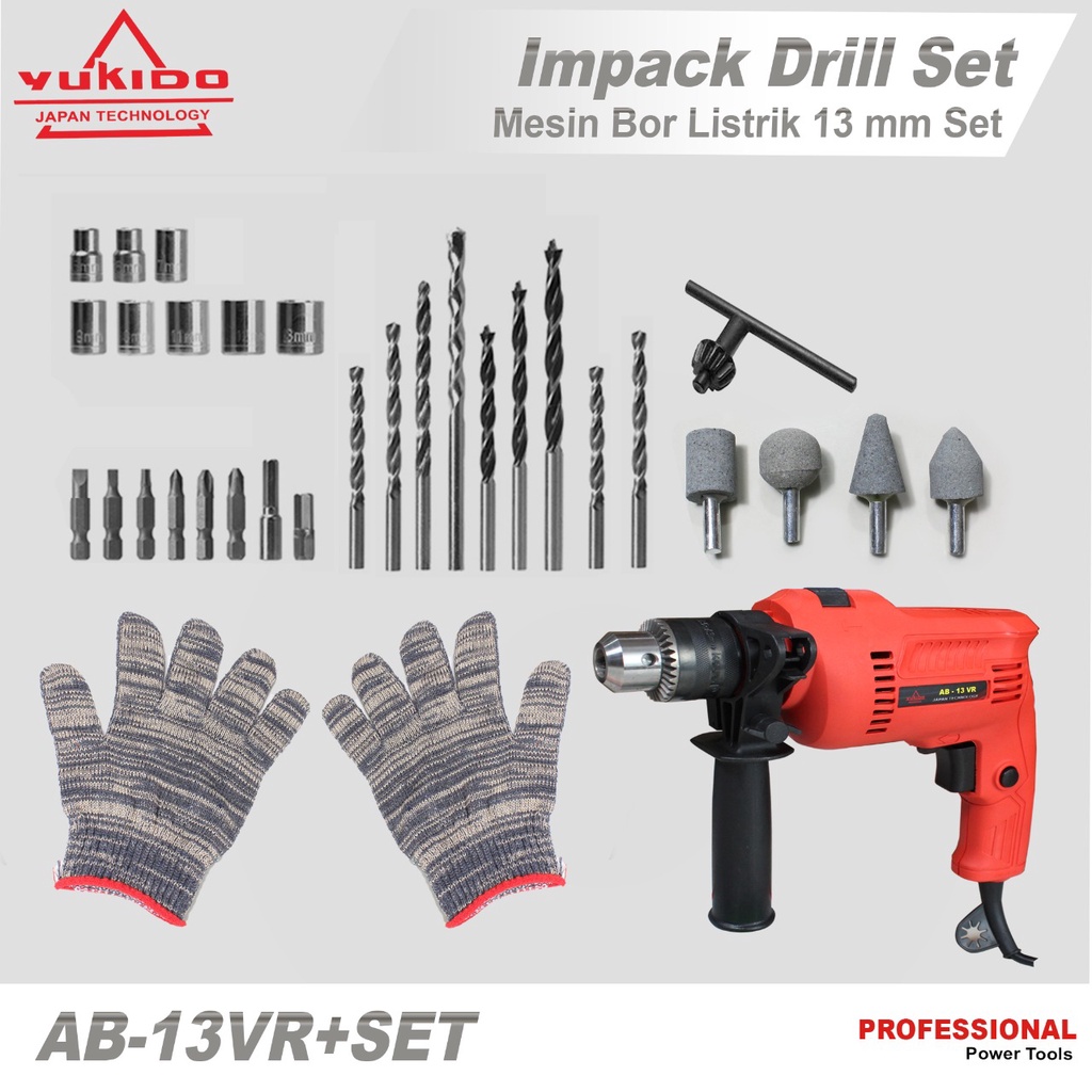 Jual Mesin Bor Listrik Arah Bolak Balik Mm Impact Drill Listrik