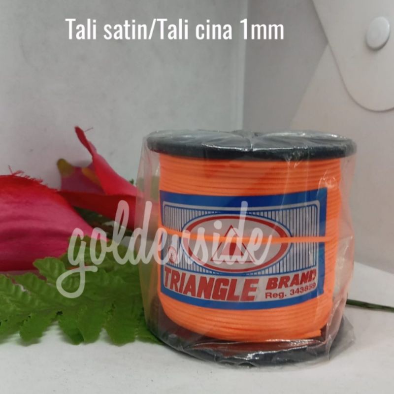 Jual Tali Satin 1mm Per Roll Tali Cina 1mm Shopee Indonesia