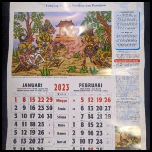 Jual Kalender Jaya Baya 2023 Jayabaya Primbon Shopee Indonesia