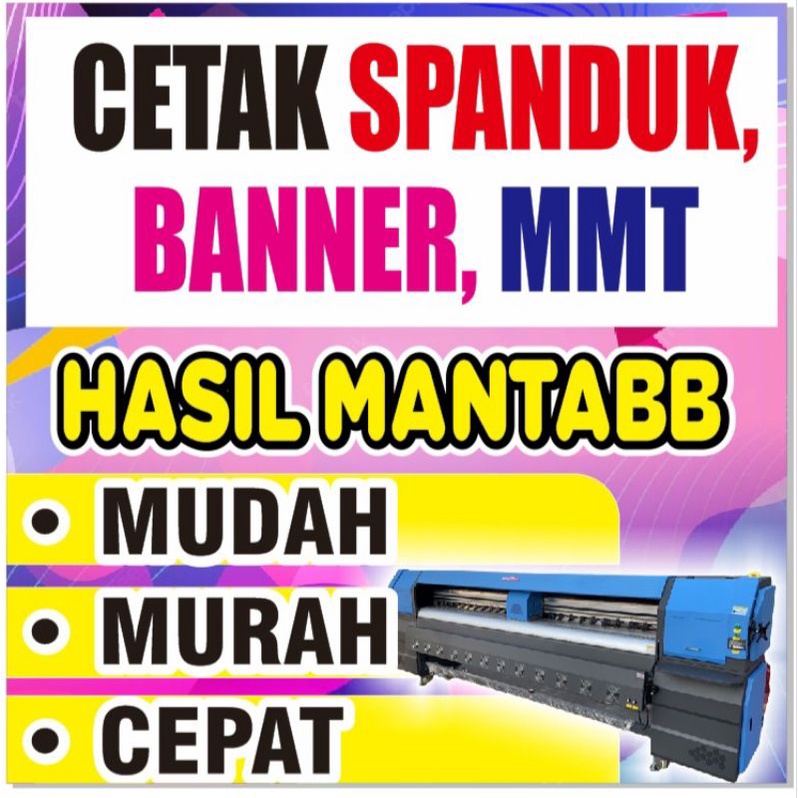 Jual Cetak Spanduk Mmt Banner Baliho Hari Jadi Shopee Indonesia